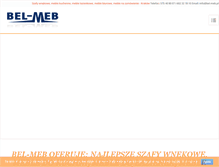 Tablet Screenshot of bel-meb.pl